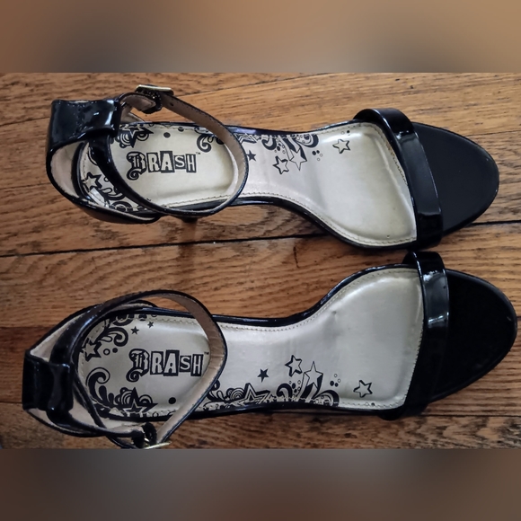 Brash Entertainment Strappy Stilettos~Size 8 - Picture 6 of 7